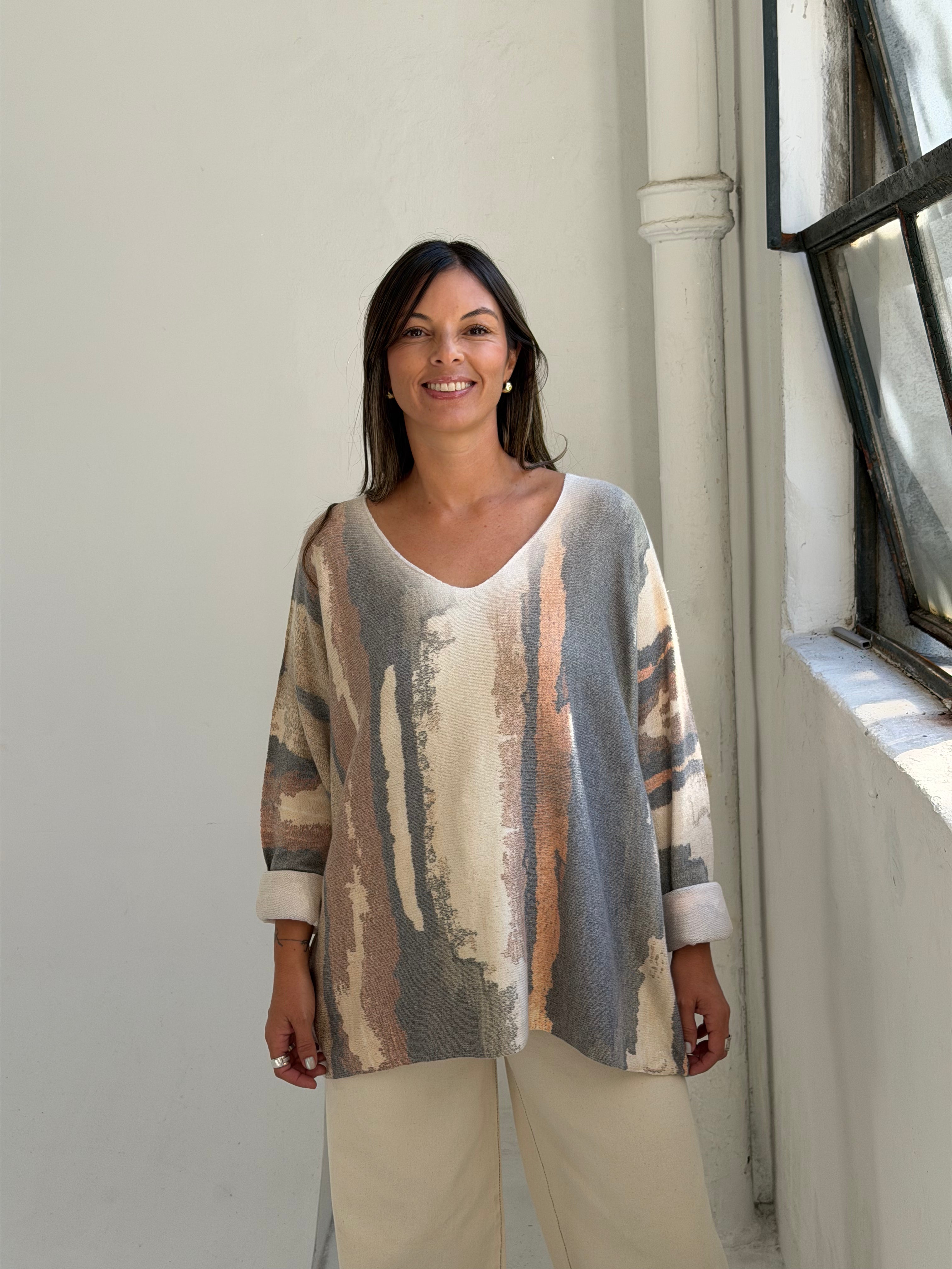 Sweater Nova Gris