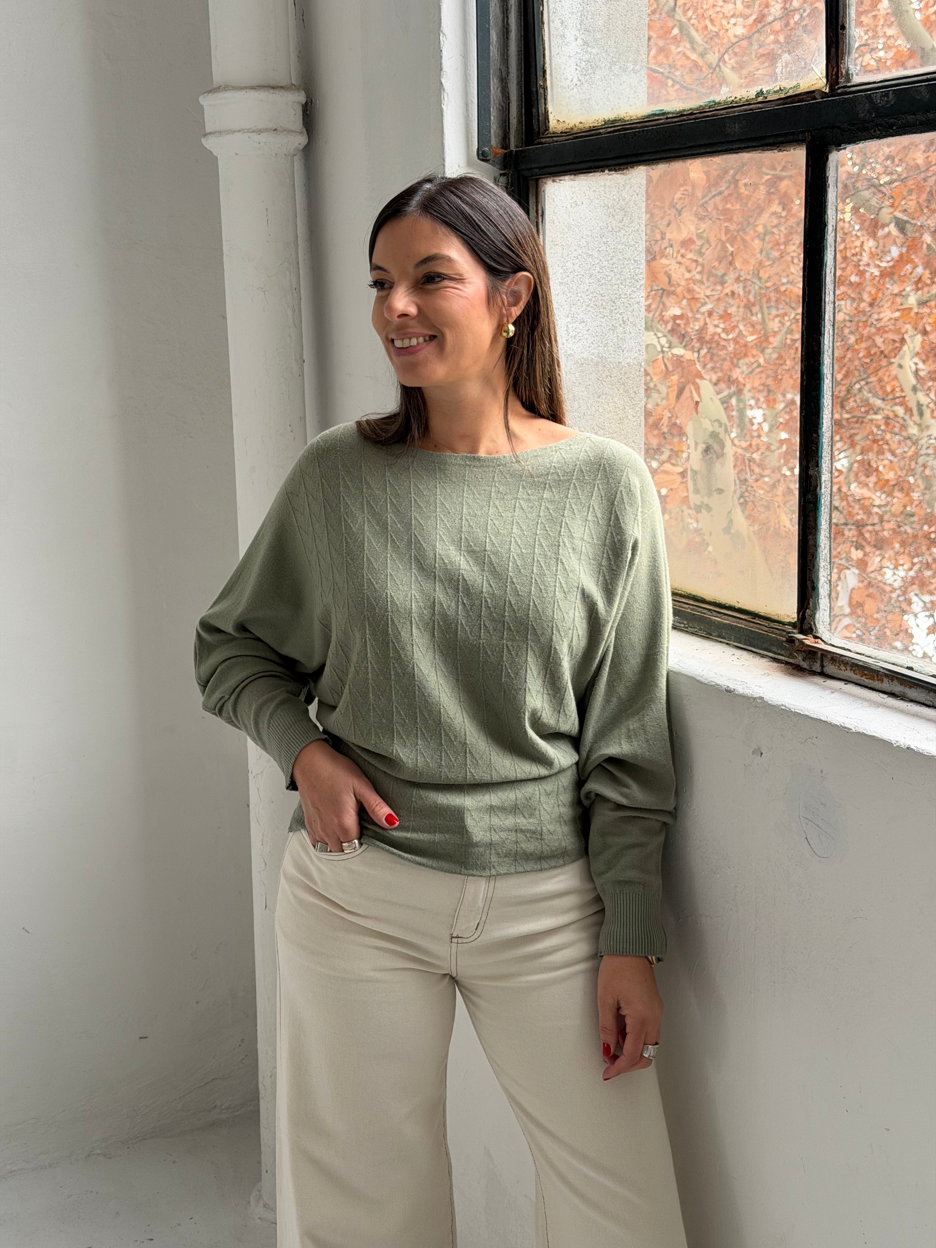 Sweater Ala Verde