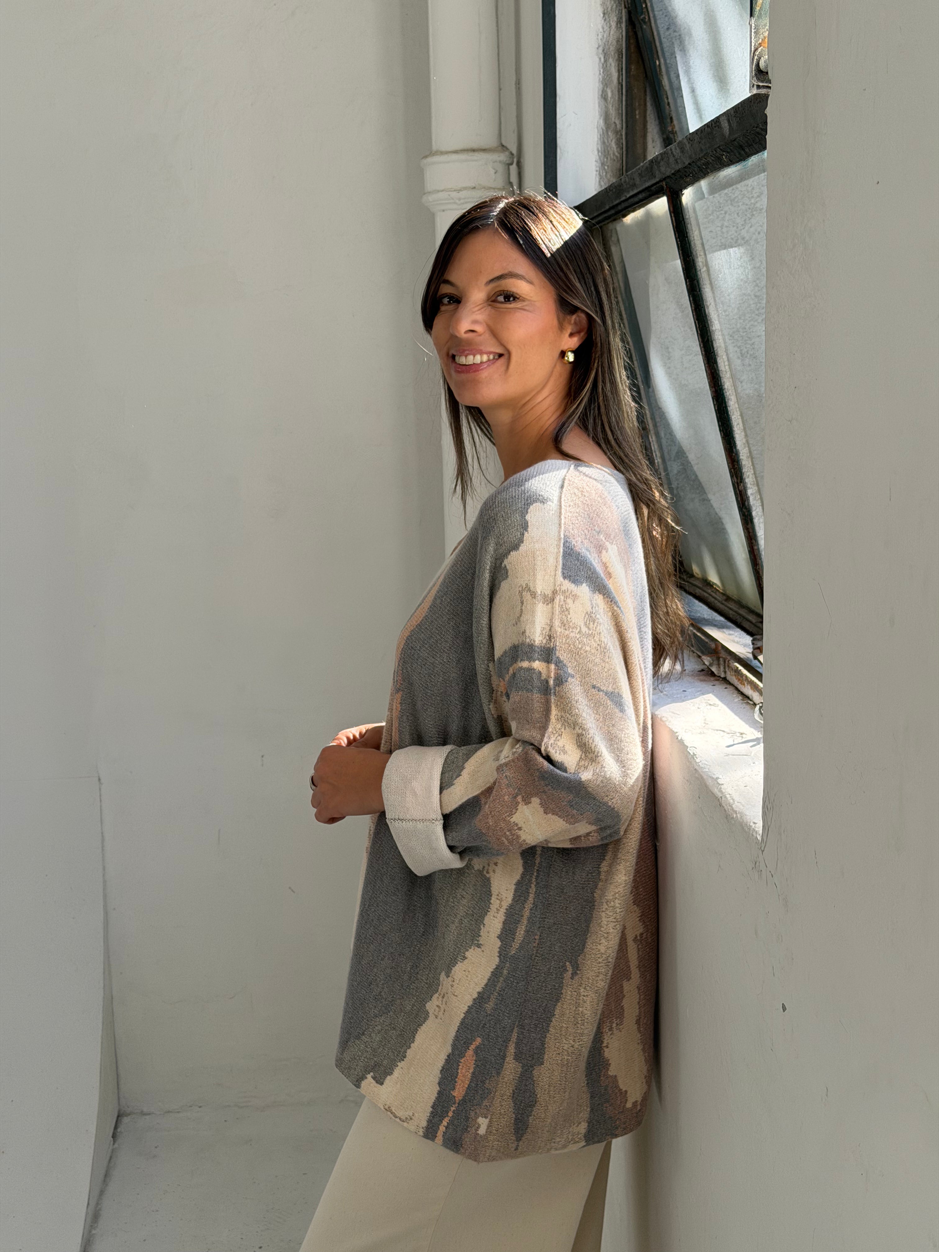 Sweater Nova Gris