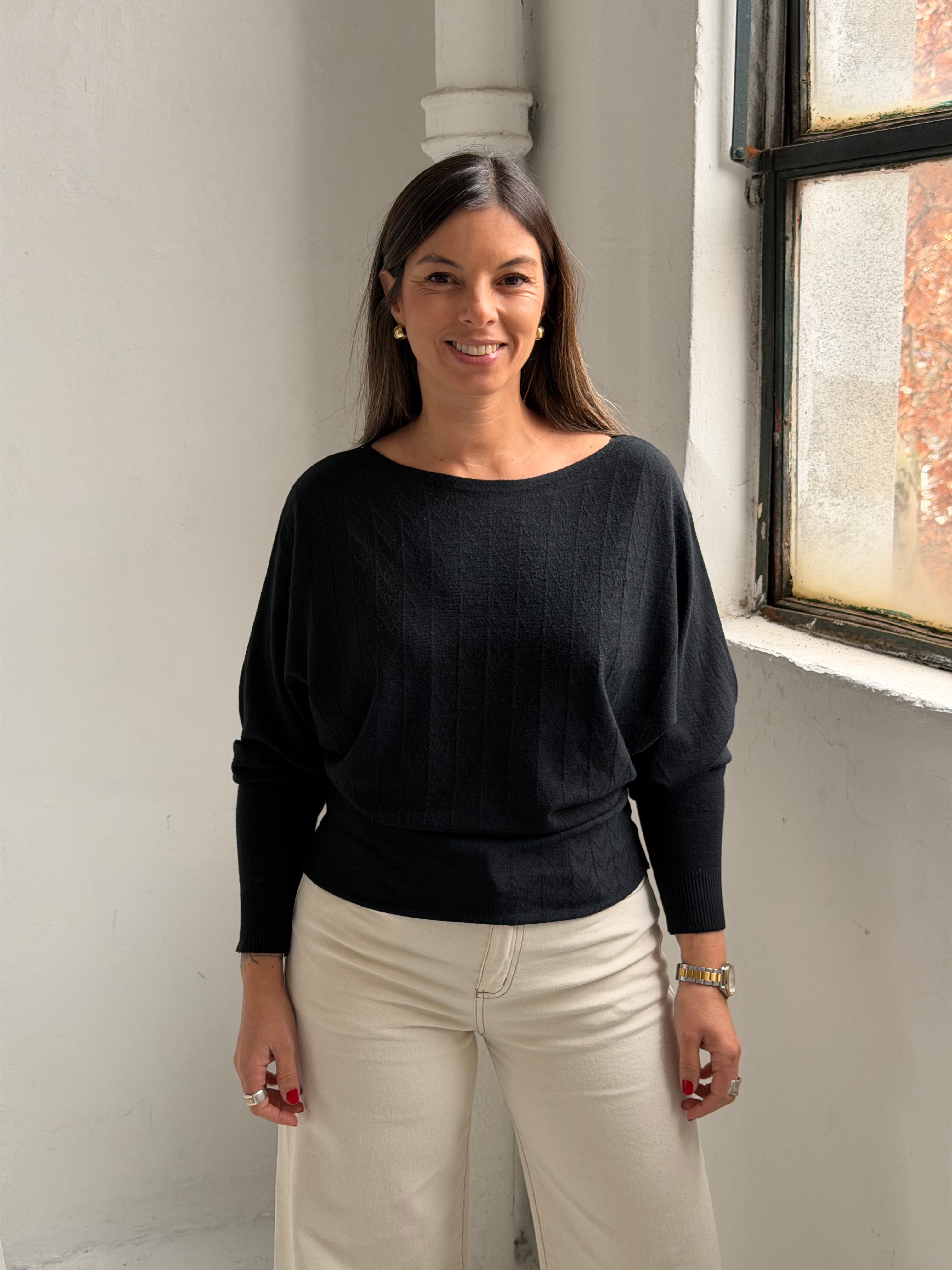 Sweater Ala Negro
