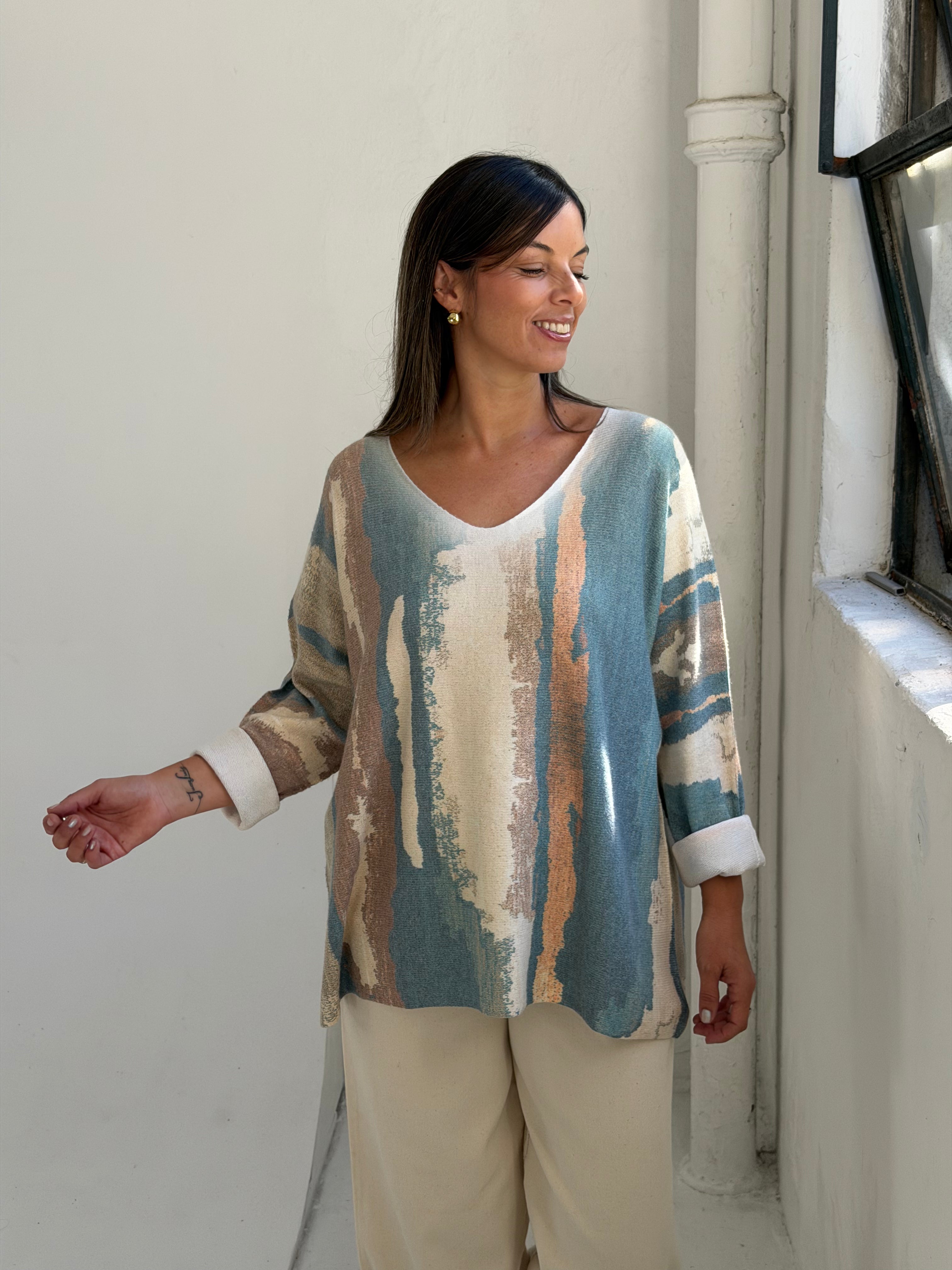 Sweater Nova Petróleo