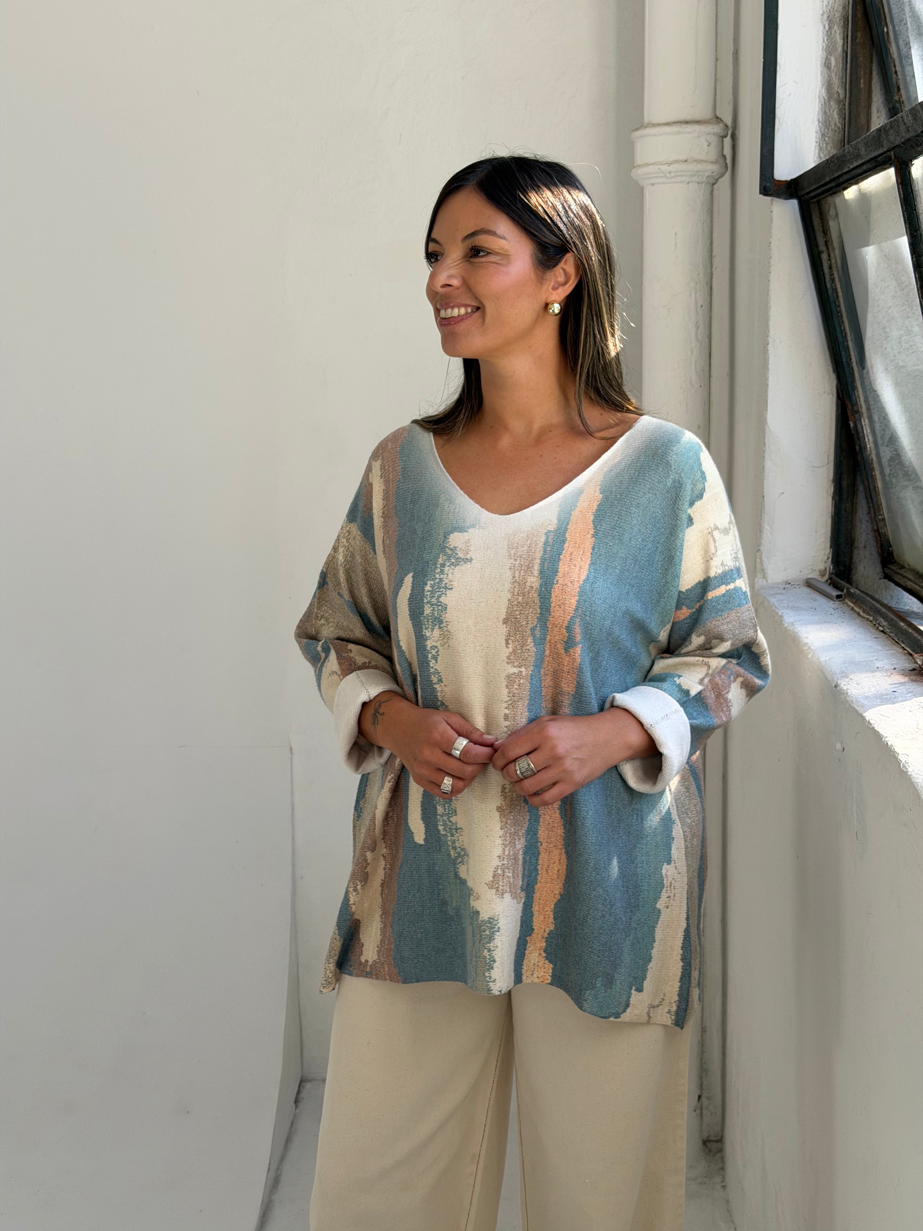 Sweater Nova Petróleo