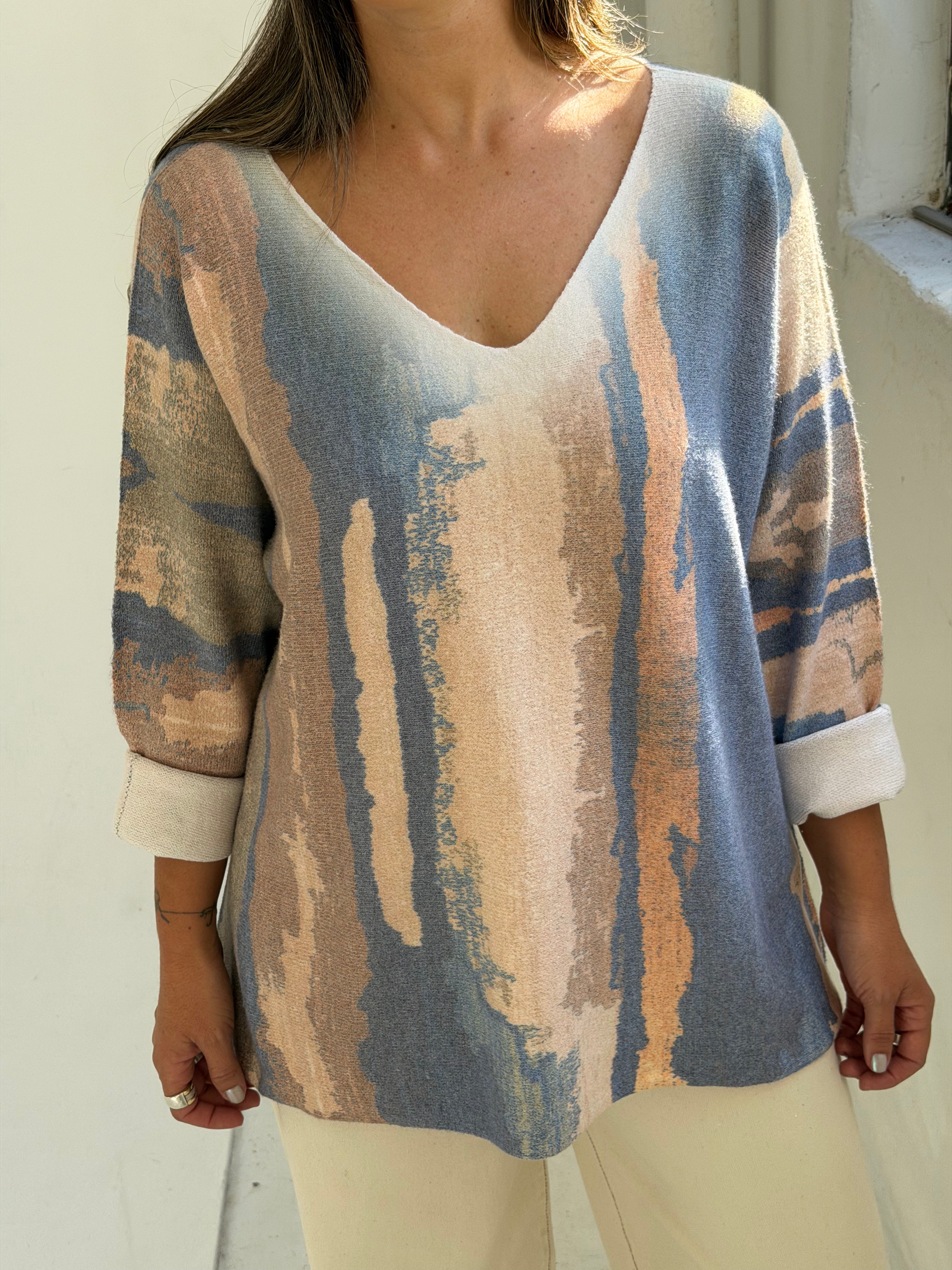 Sweater Nova Azul