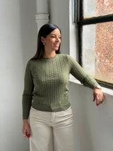 Sweater Rulos Verde