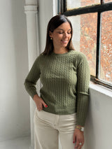 Sweater Rulos Verde