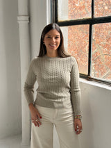 Sweater Rulos Visón
