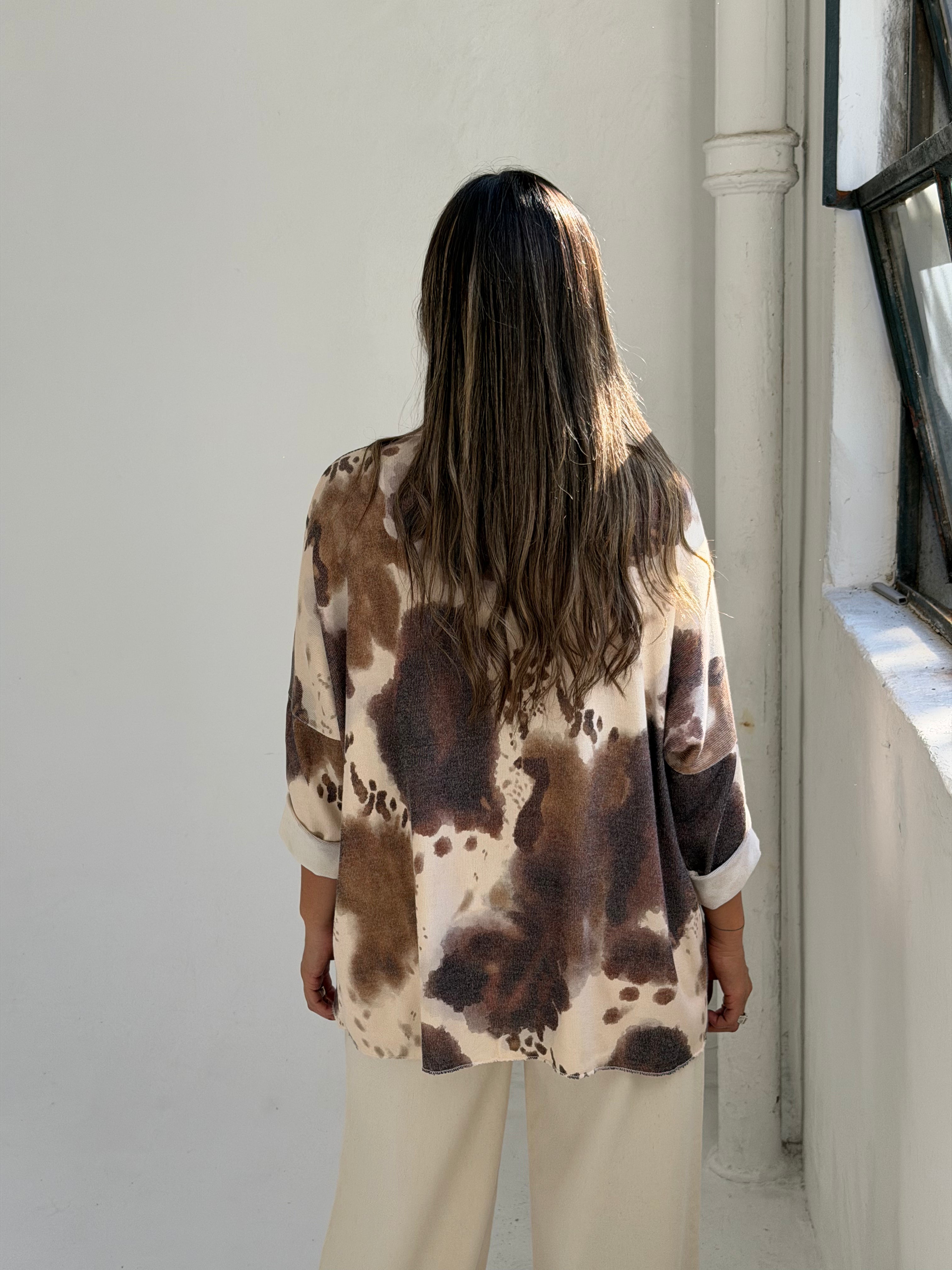 Sweater Bloom Camel