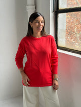 Sweater Rombo Rojo