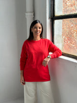 Sweater Rombo Rojo