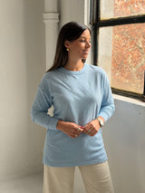 Sweater Rombo Celeste