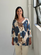 Sweater Bloom Azul