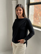 Sweater Trenzado Negro