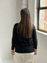 Sweater Trenzado Negro