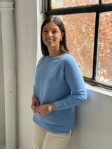 Sweater Trini Celeste