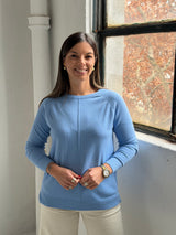 Sweater Trini Celeste