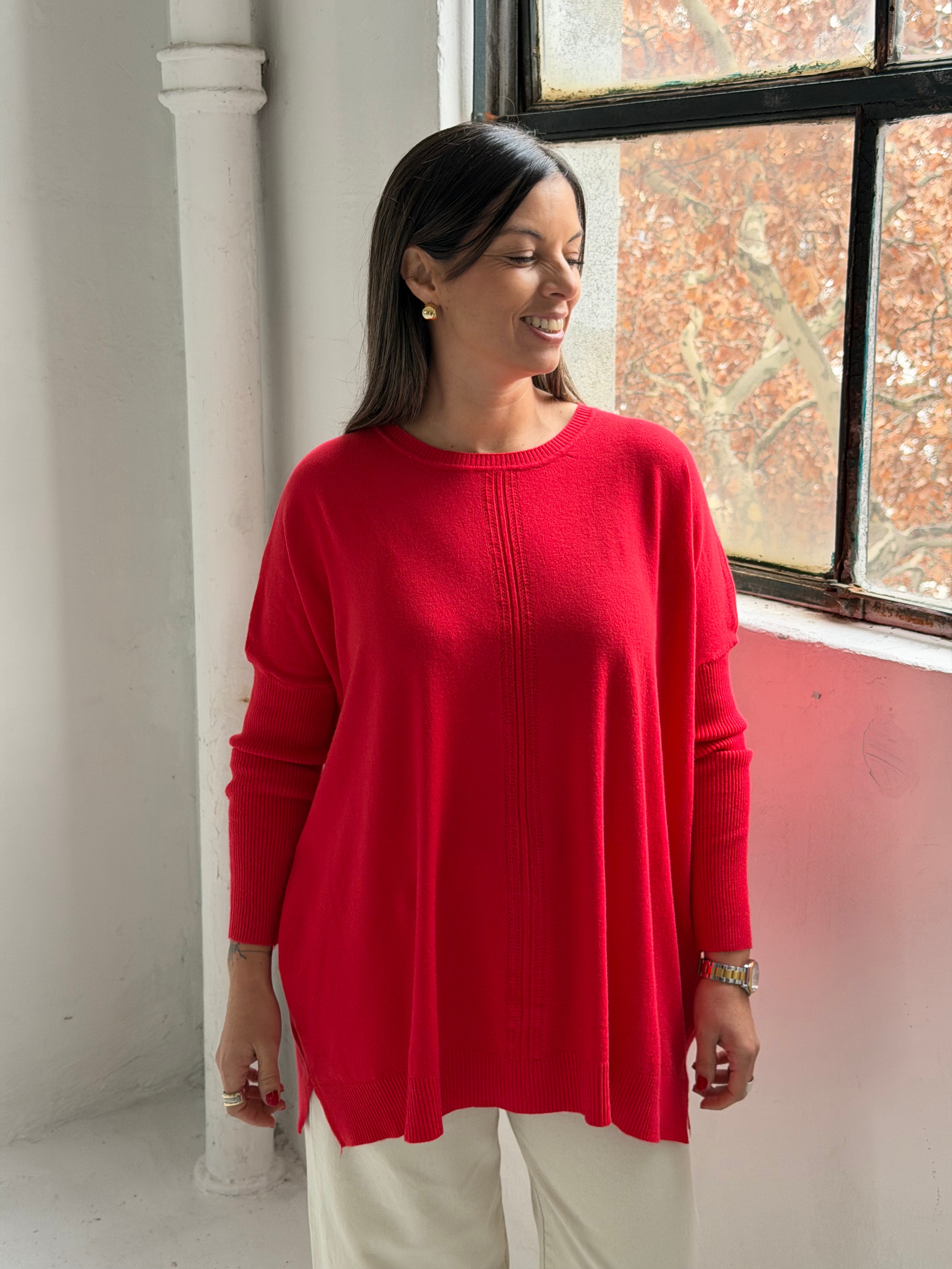 Sweater Simona Rojo