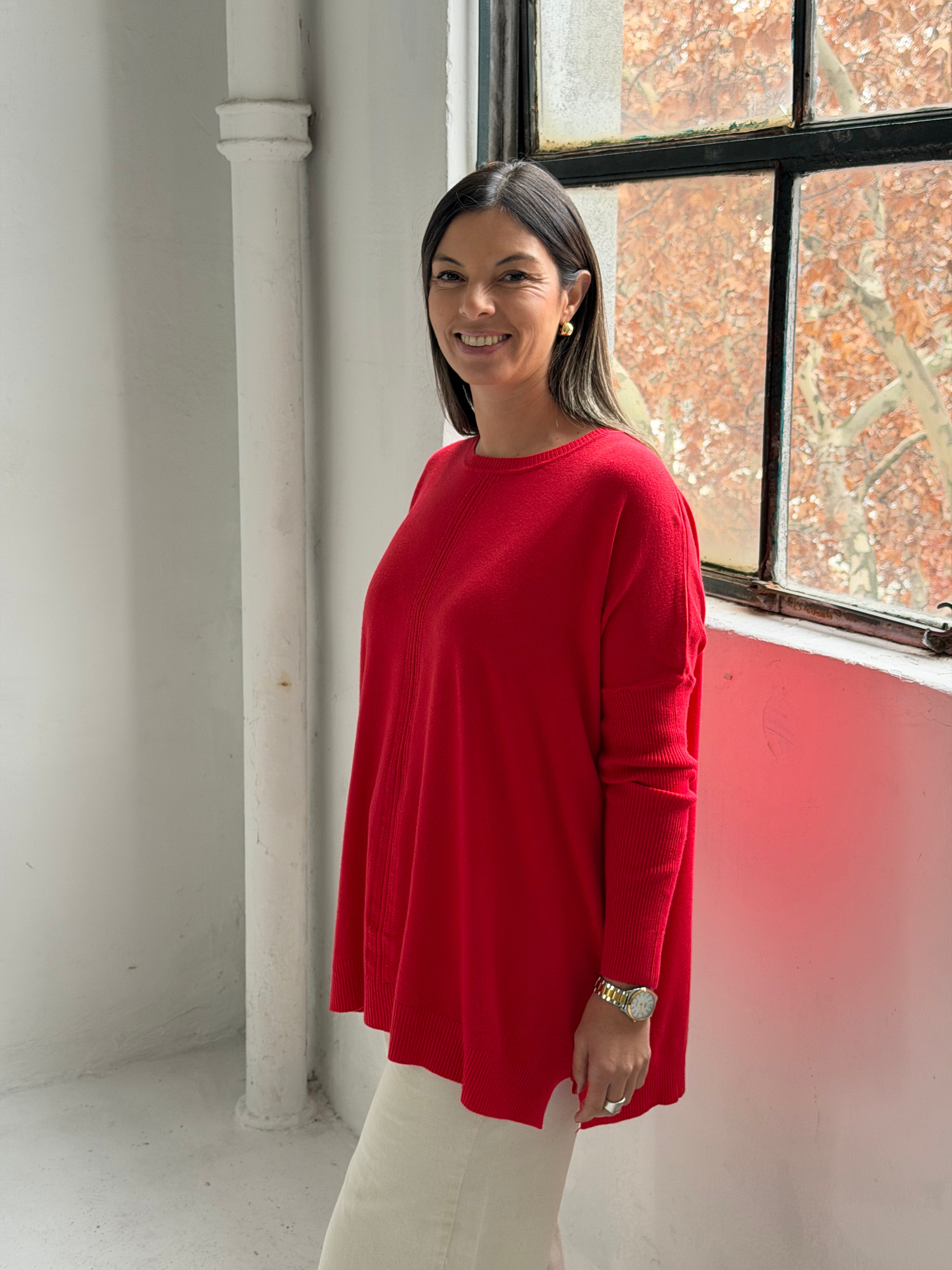 Sweater Simona Rojo