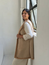Chaleco Livia Beige