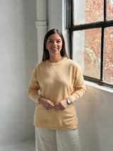 Sweater Rombo Manteca