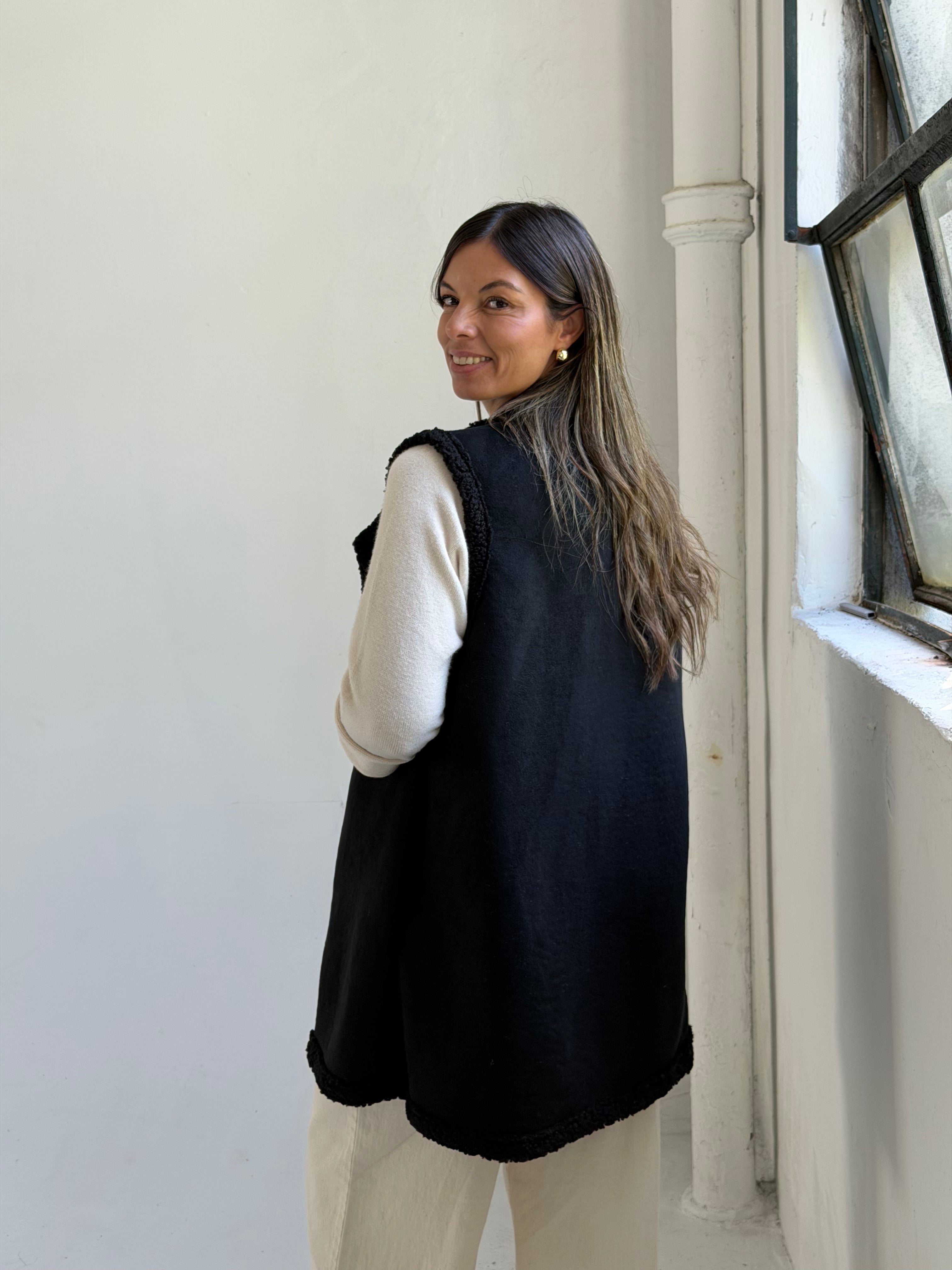Chaleco Livia Negro
