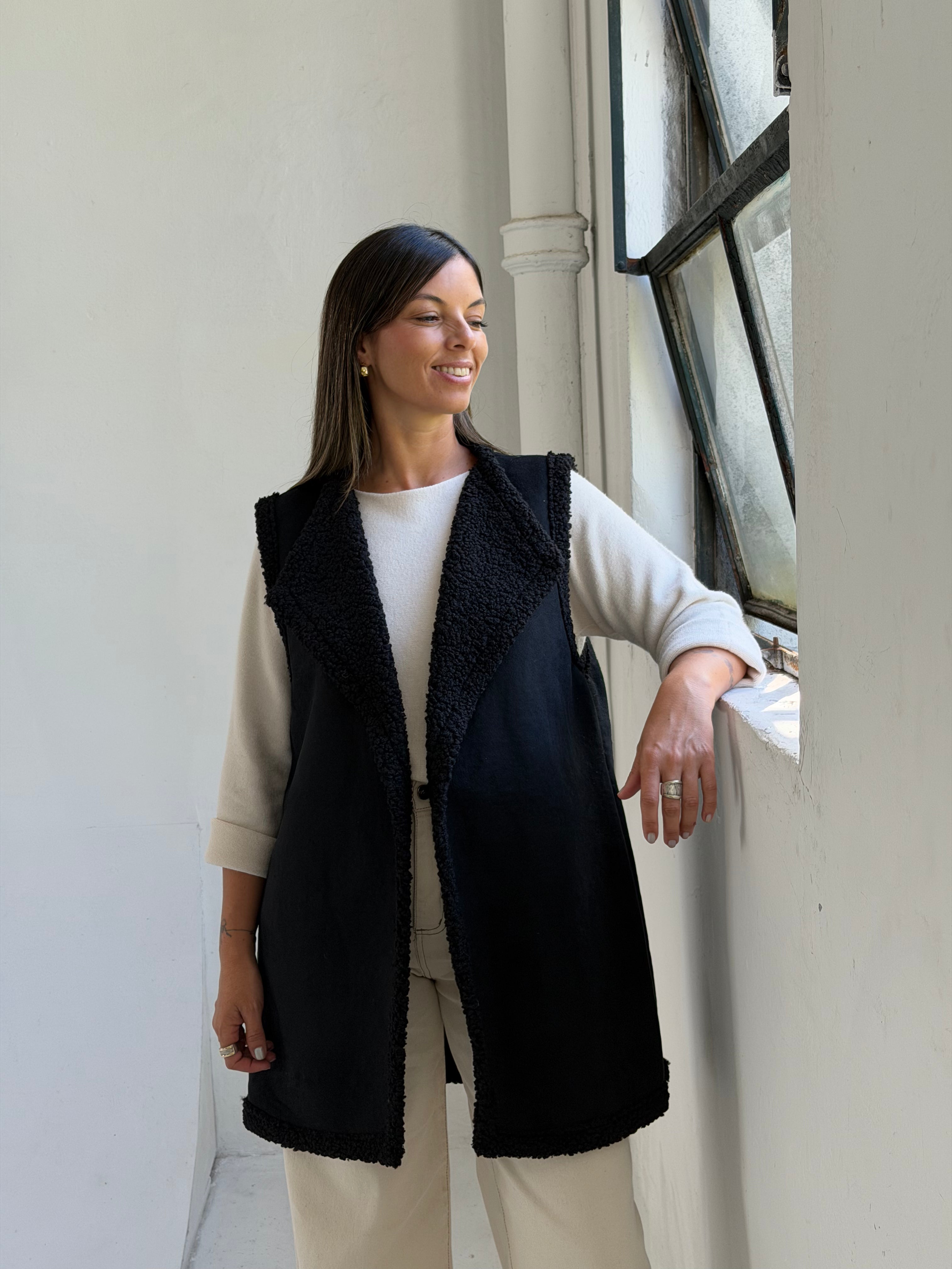 Chaleco Livia Negro