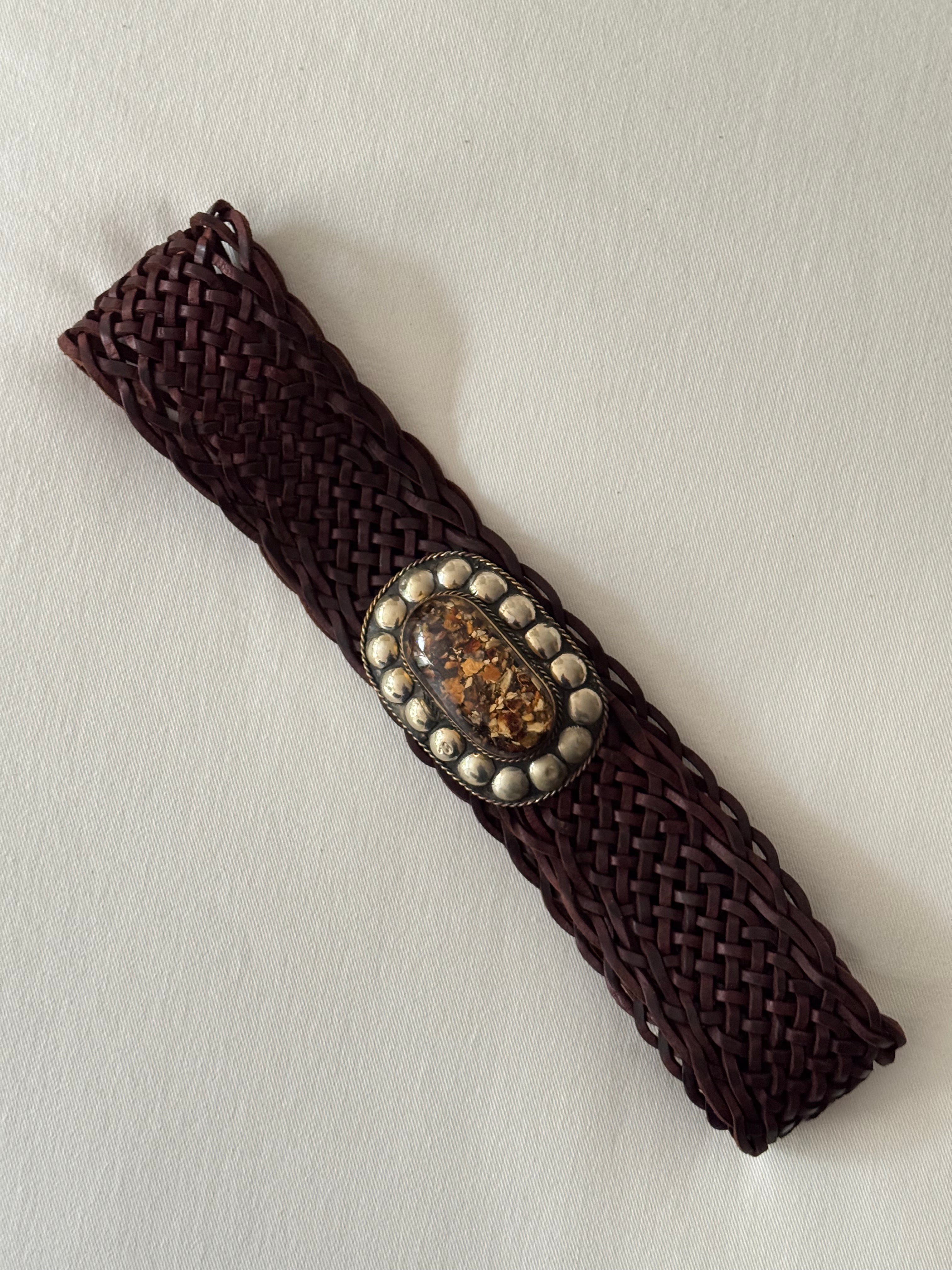 Cinto NAPOLI chocolate