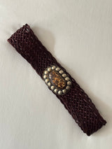 Cinto NAPOLI chocolate