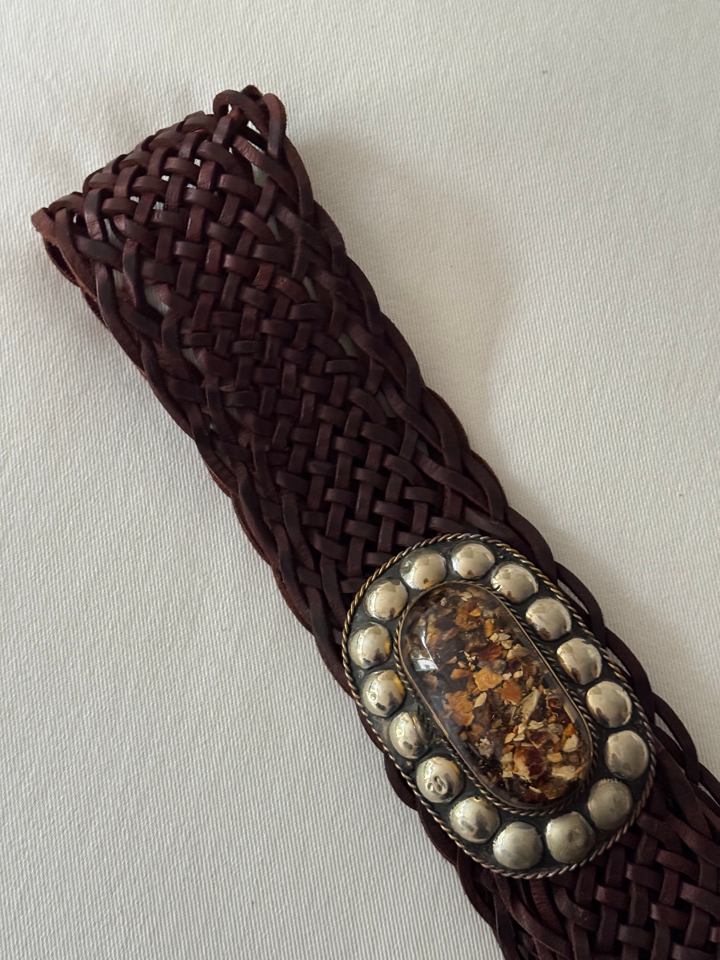 Cinto NAPOLI chocolate