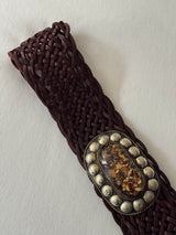 Cinto NAPOLI chocolate