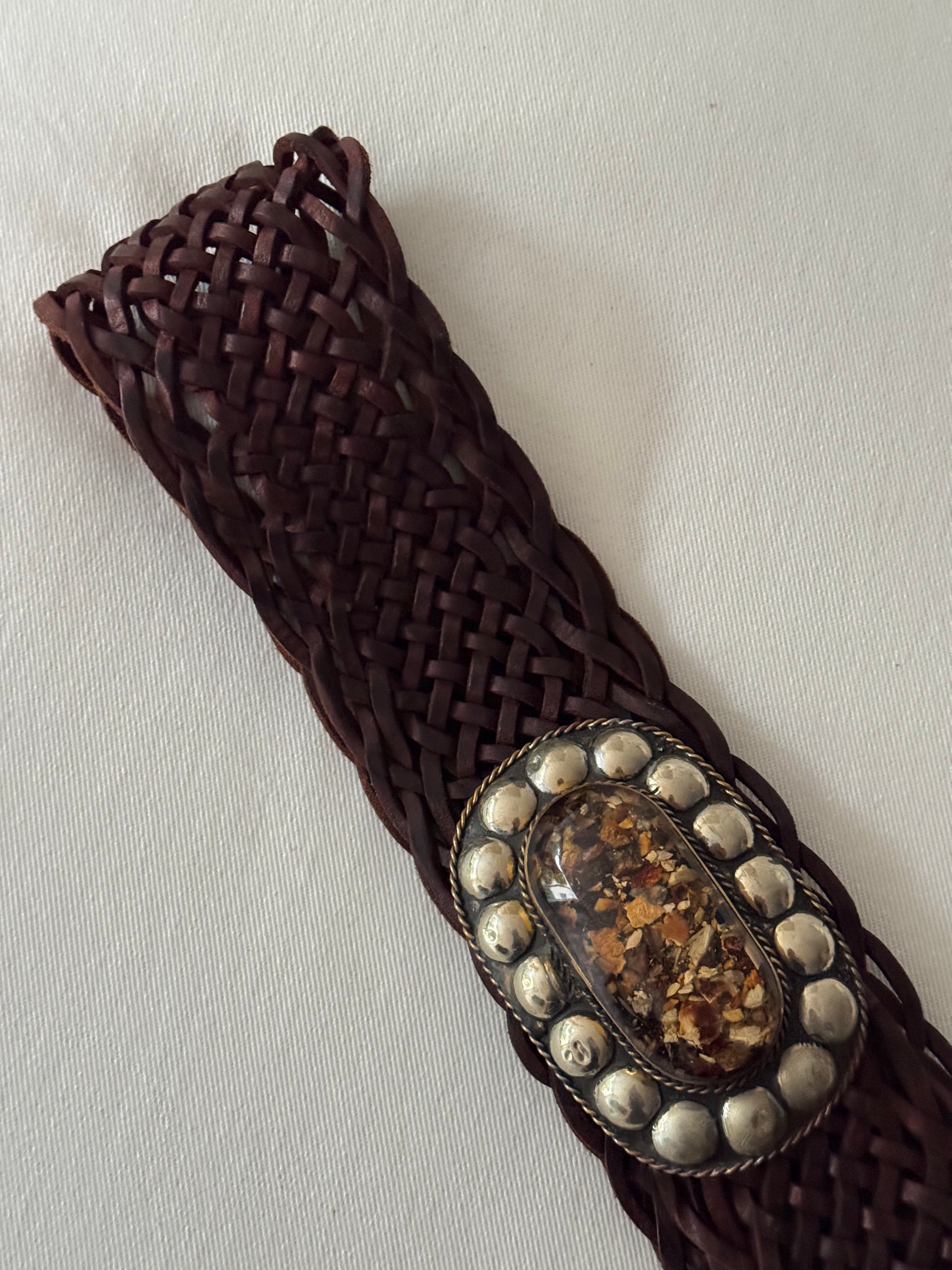 Cinto NAPOLI chocolate