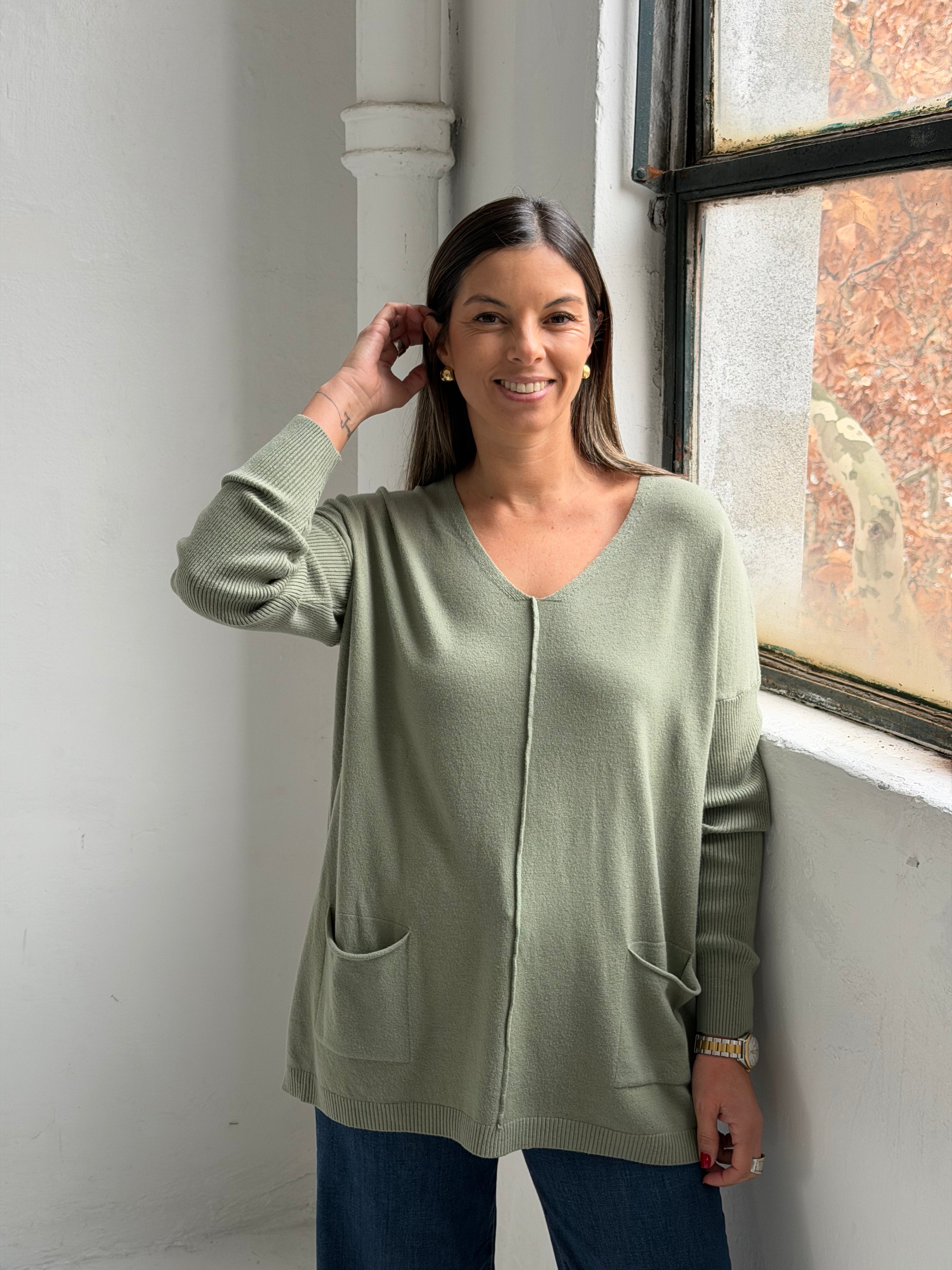 Sweater Boston Verde