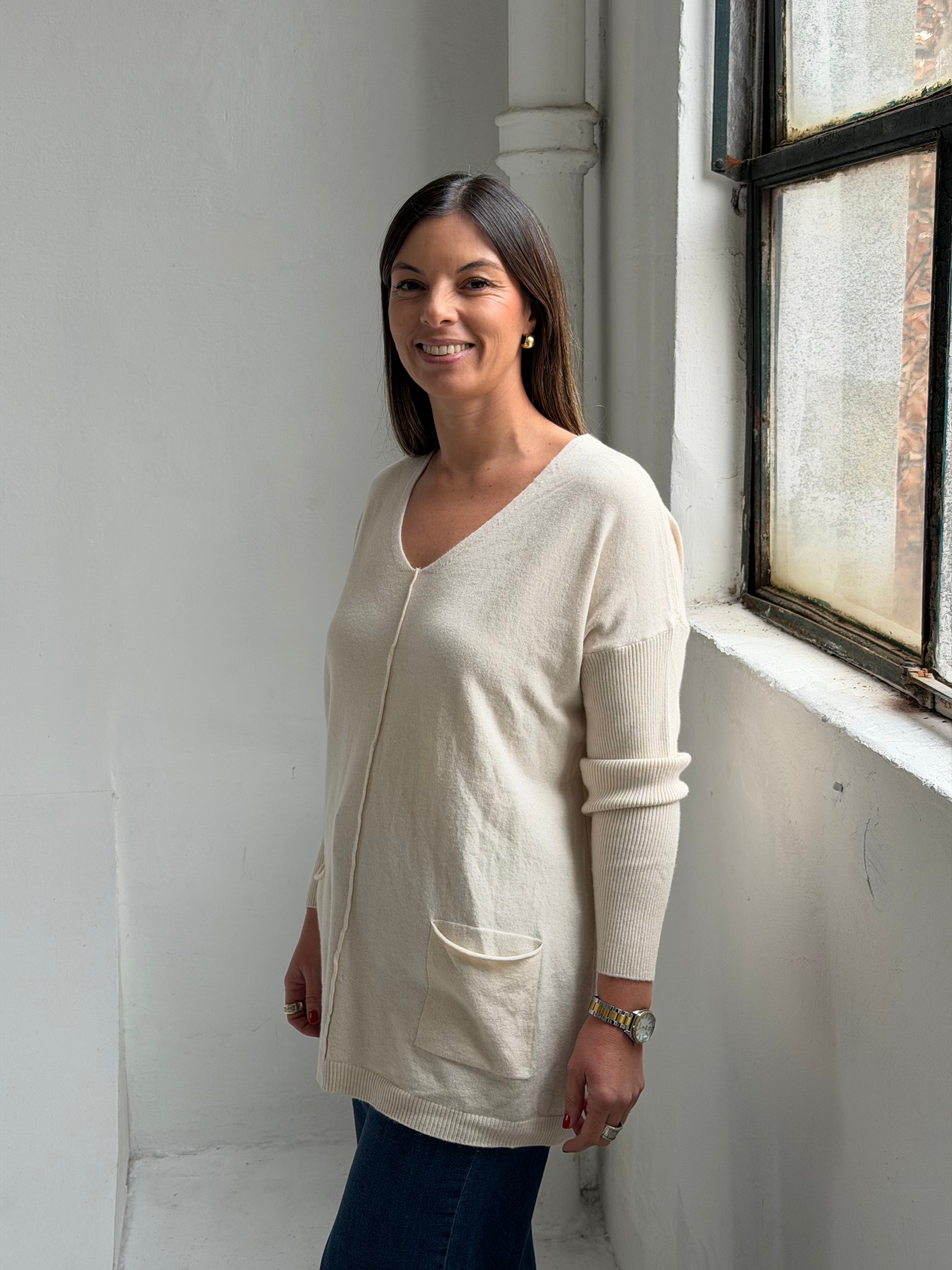 Sweater Boston Beige