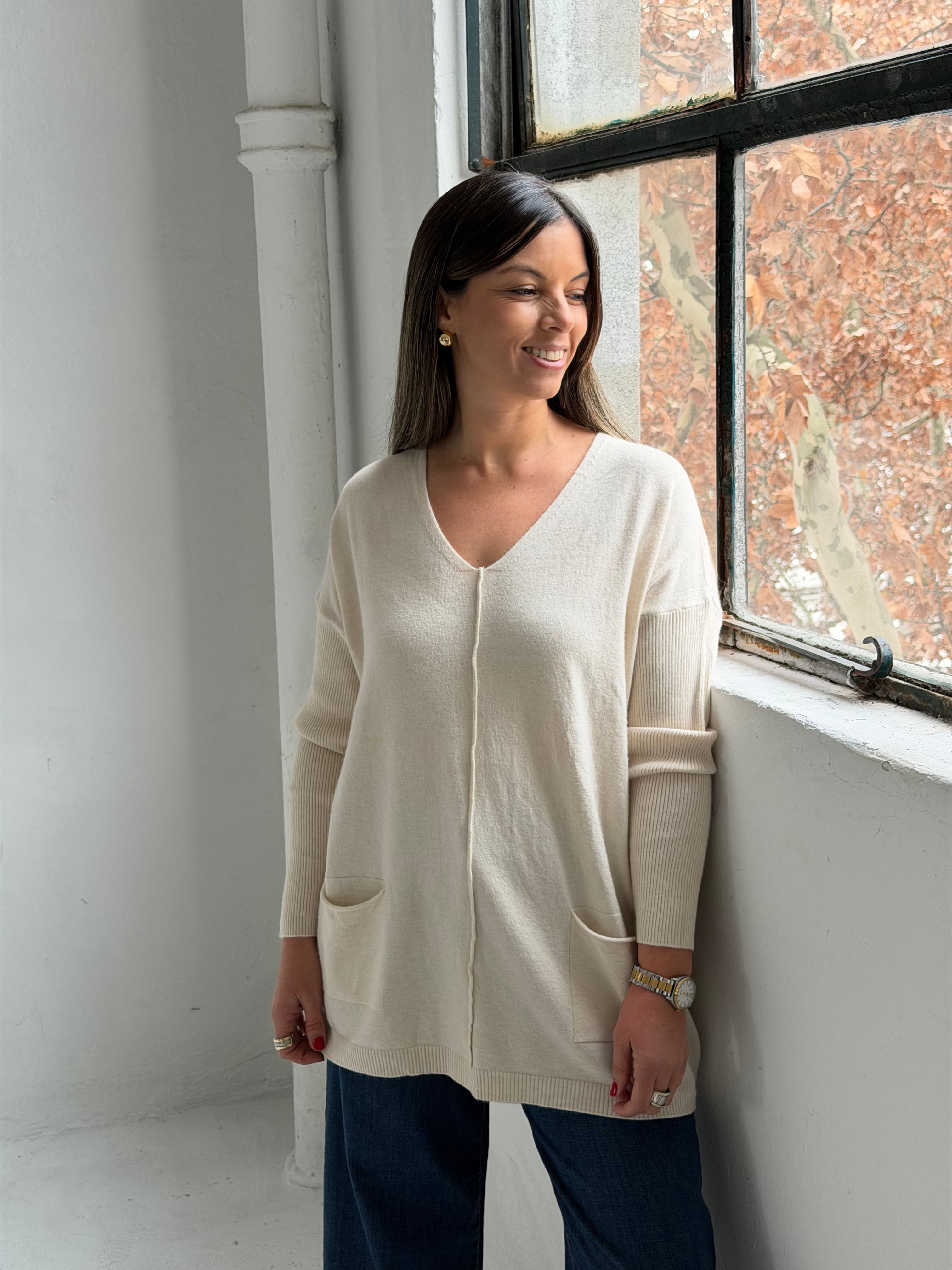 Sweater Boston Beige