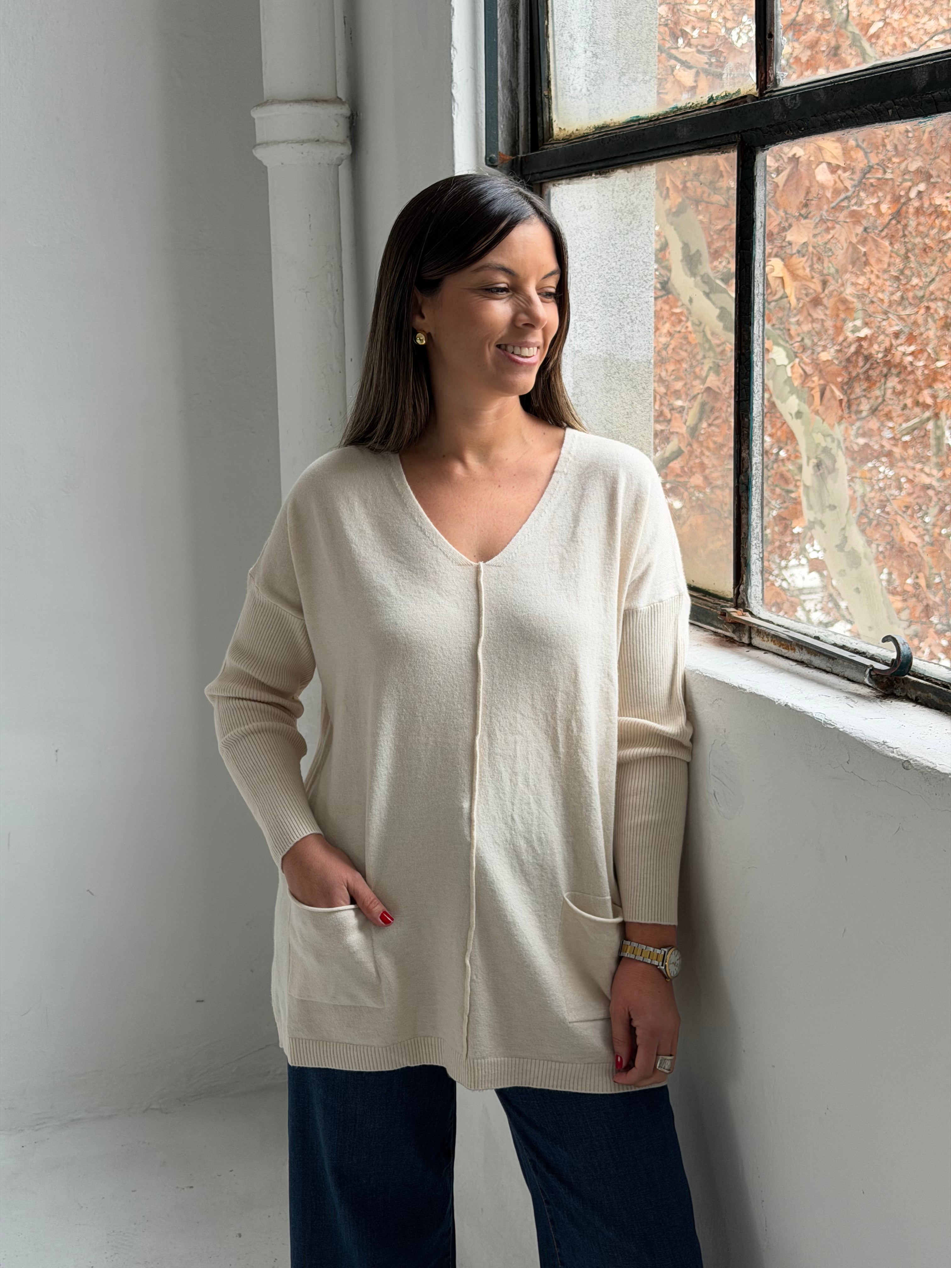 Sweater Boston Beige