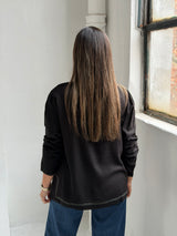 Blusa Roses Negro