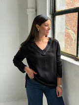 Blusa Roses Negro