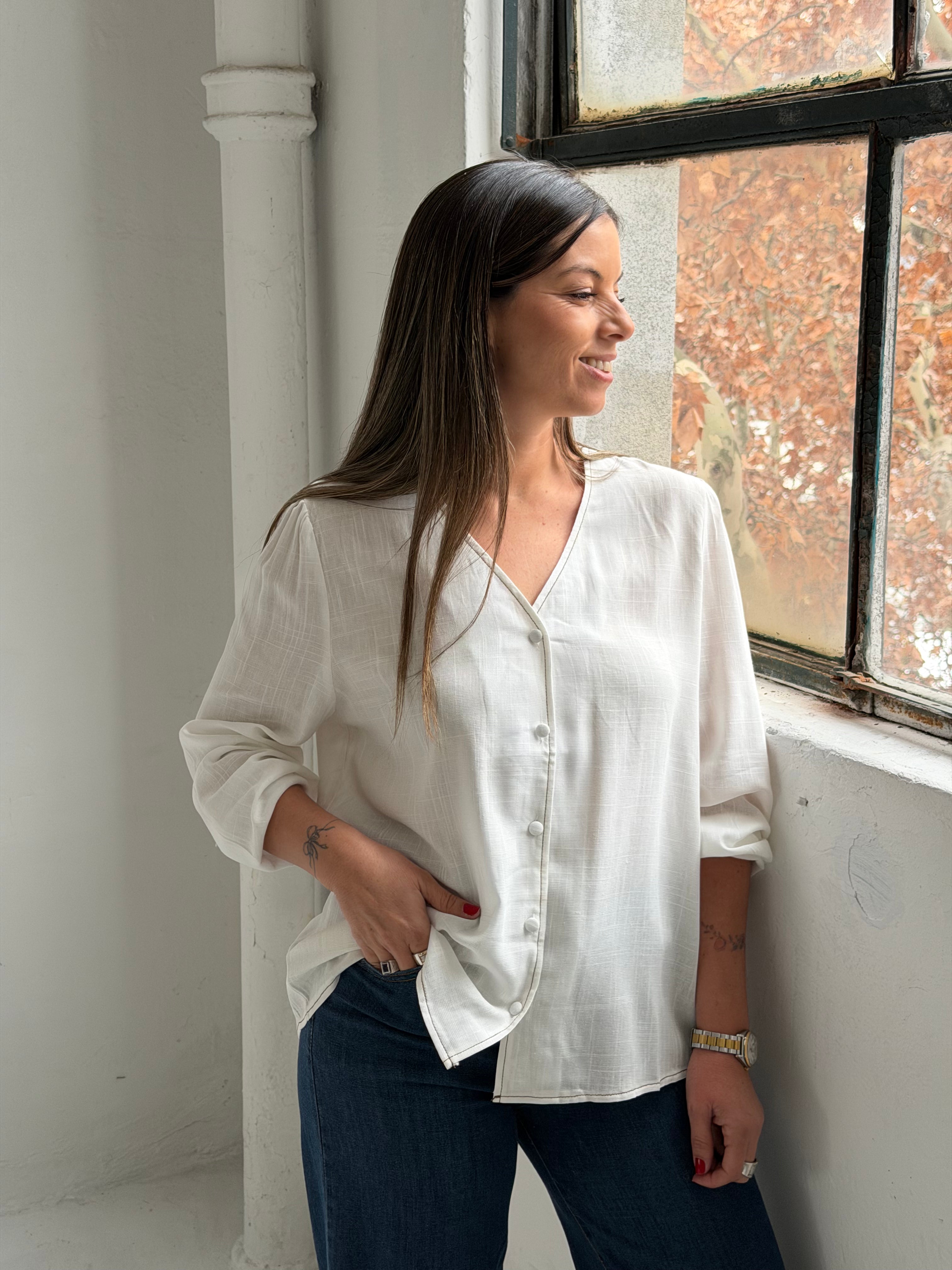 Blusa Bo Blanca