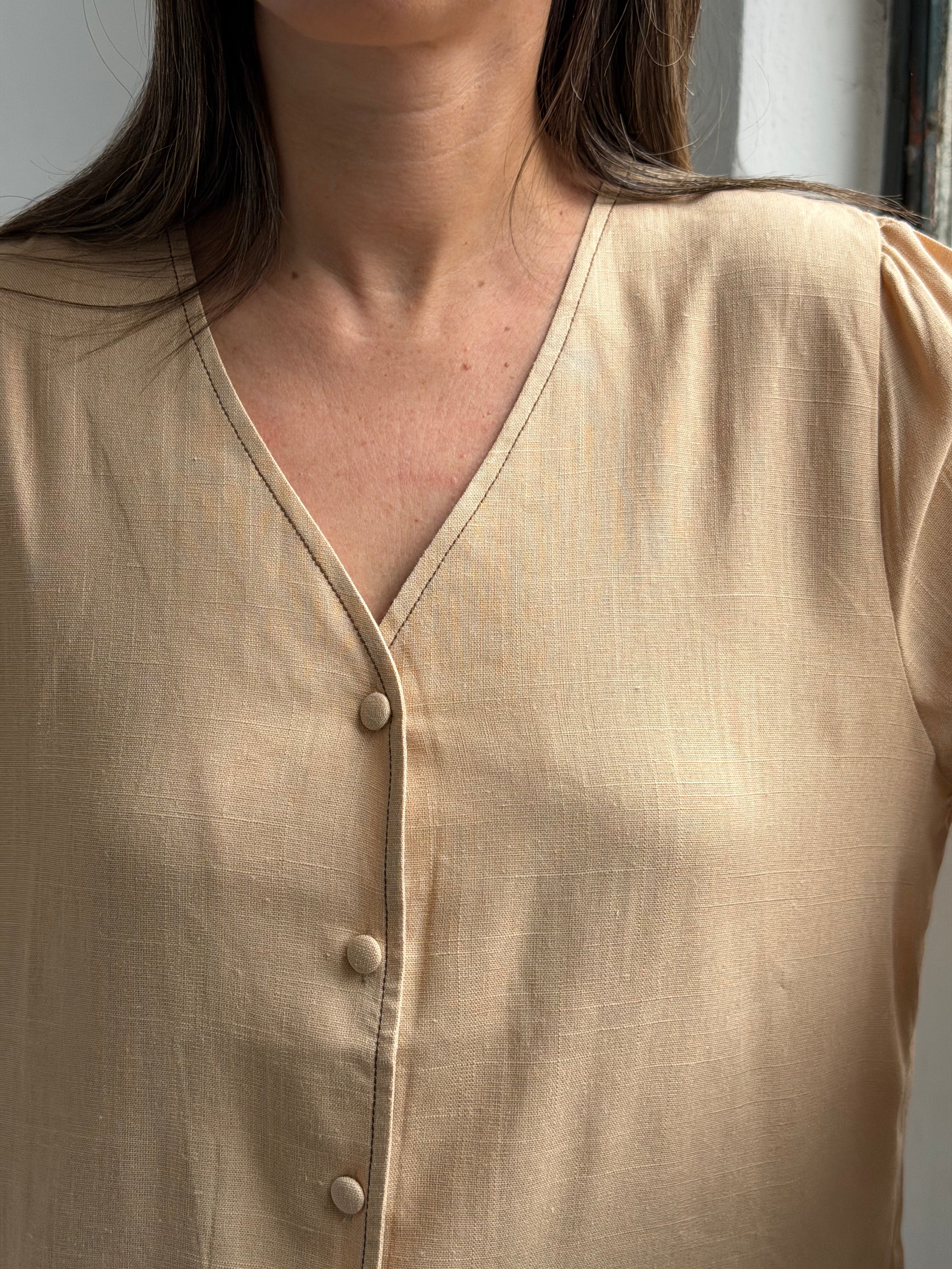 Blusa Bo Tostado