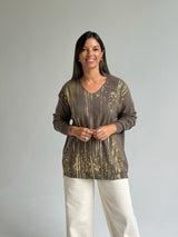 Sweater Oro Verde Seco