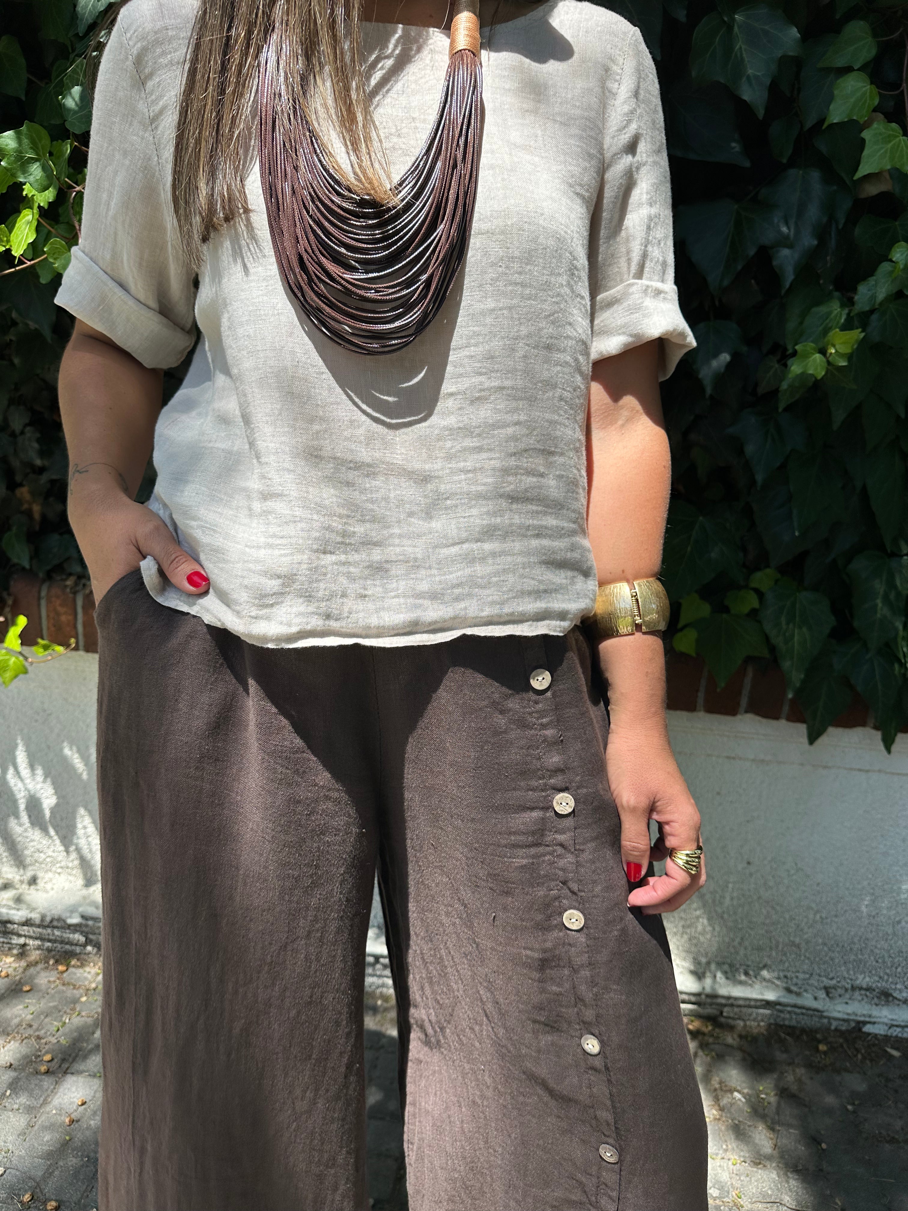 Pantalon Lily Chocolate