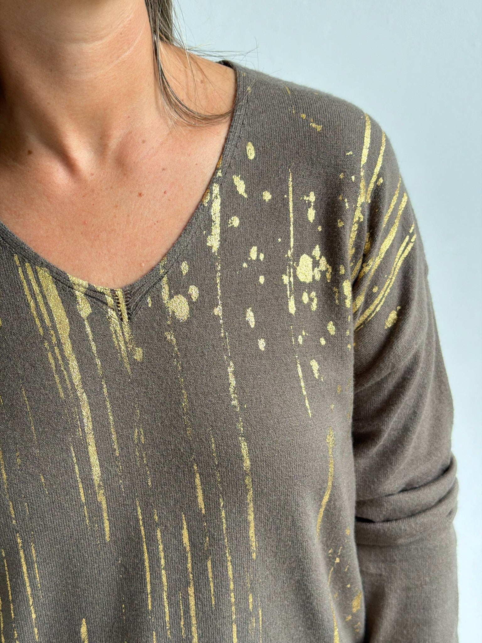 Sweater Oro Verde Seco