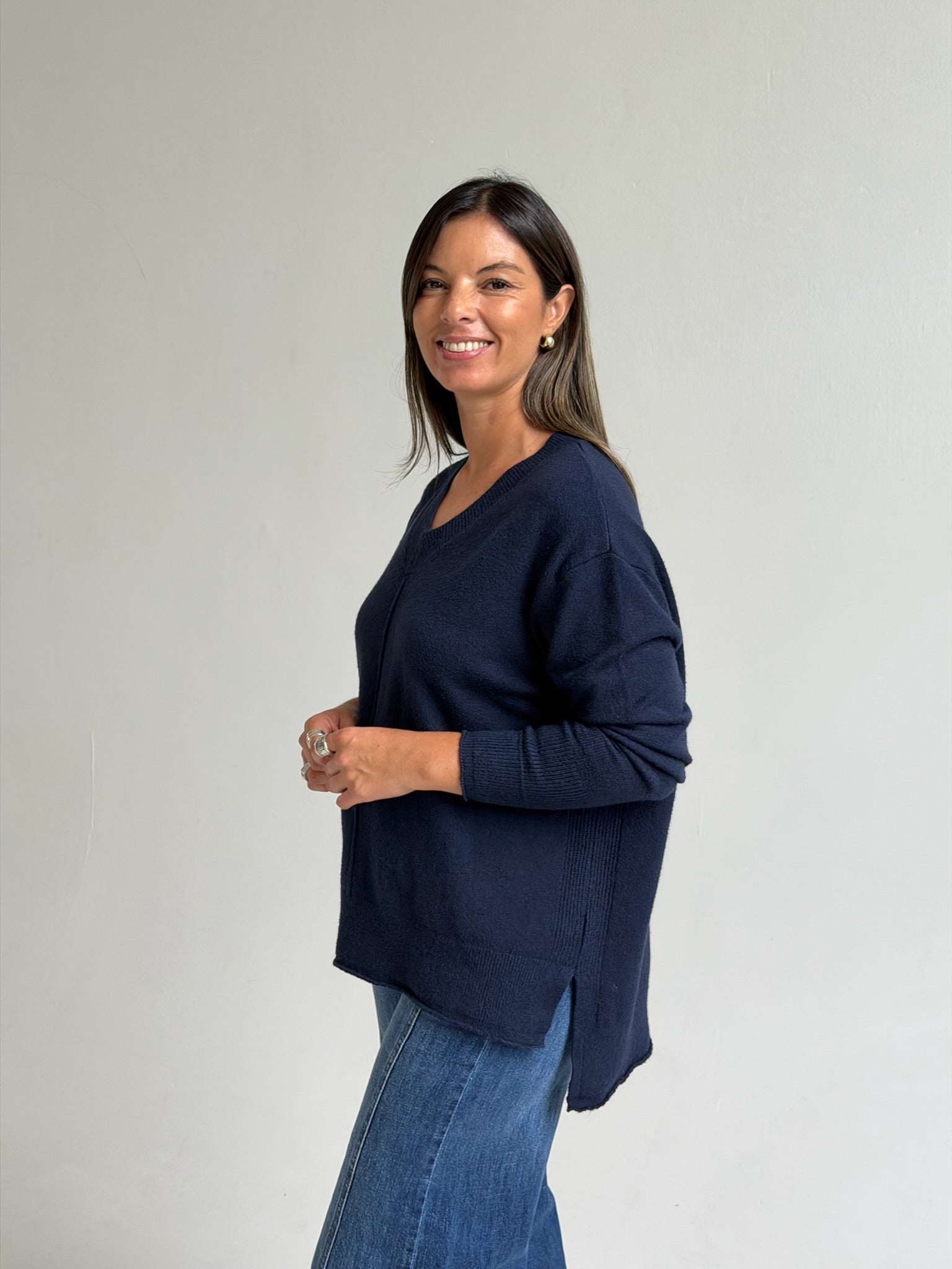 Sweater Andy Azul Marino