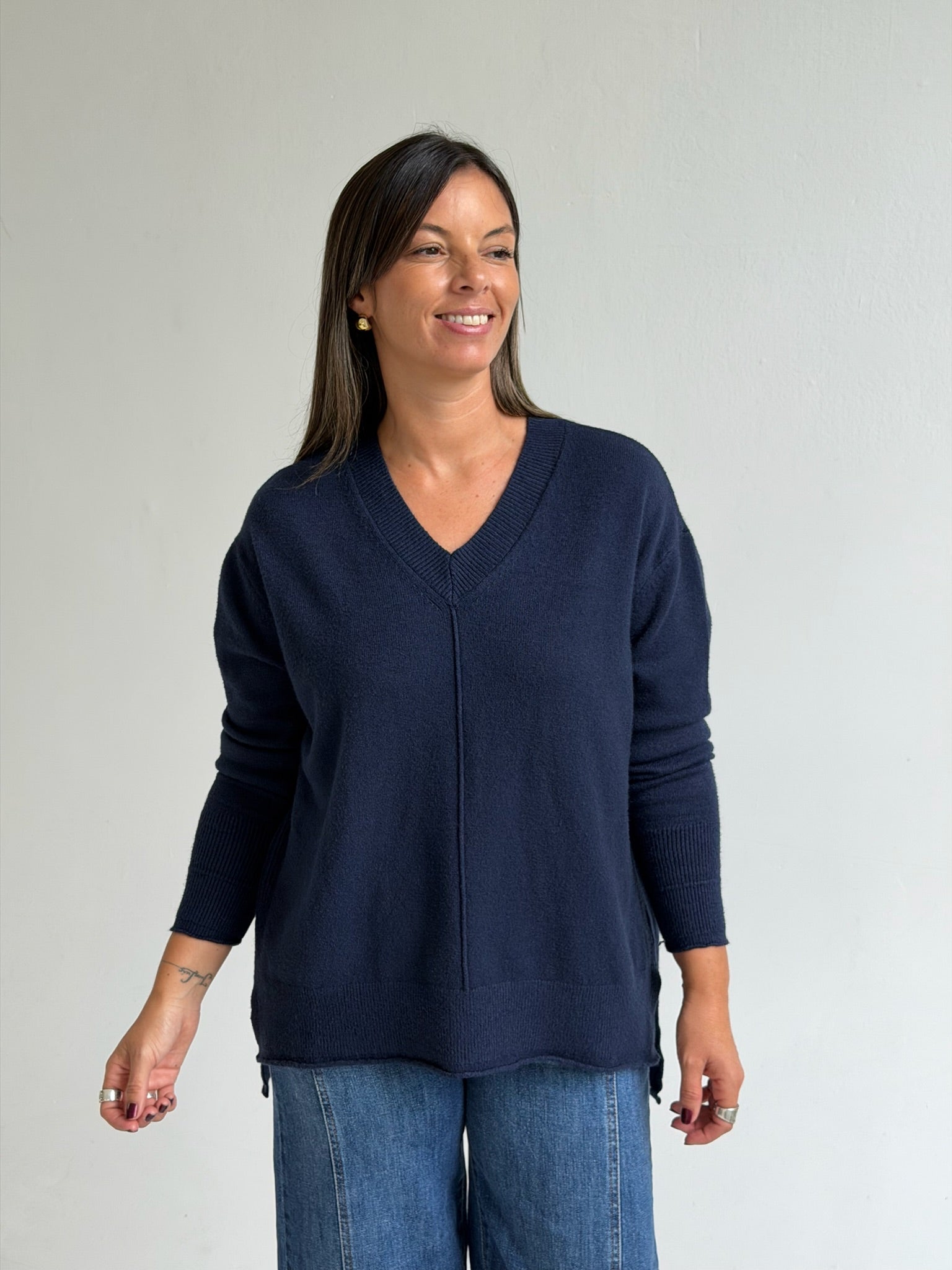 Sweater Andy Azul Marino