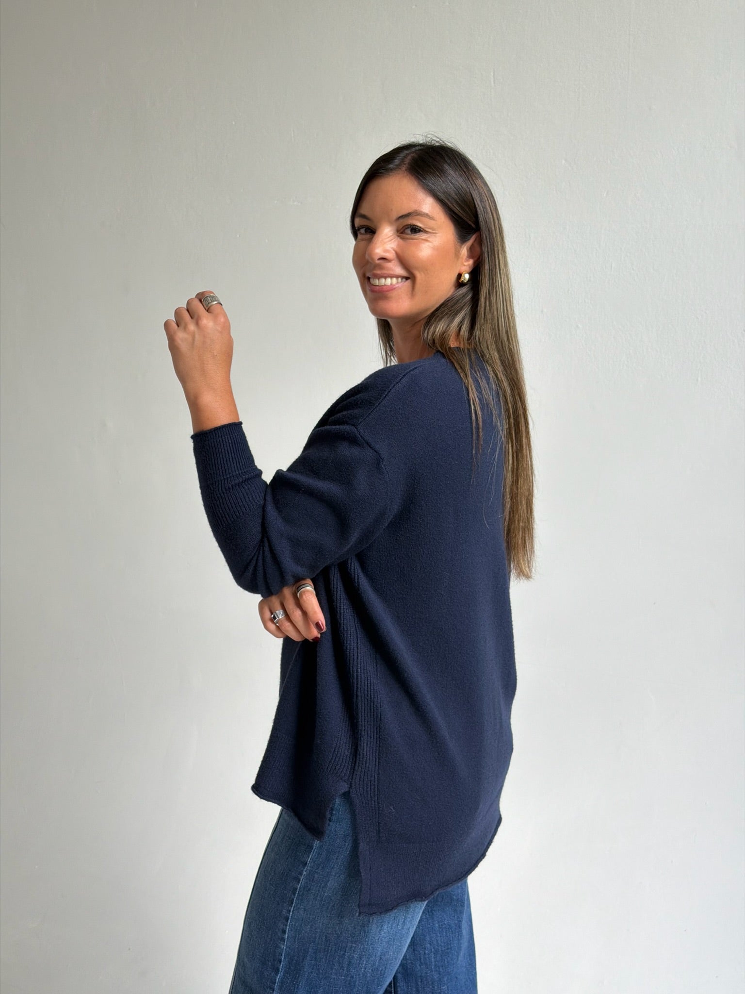 Sweater Andy Azul Marino