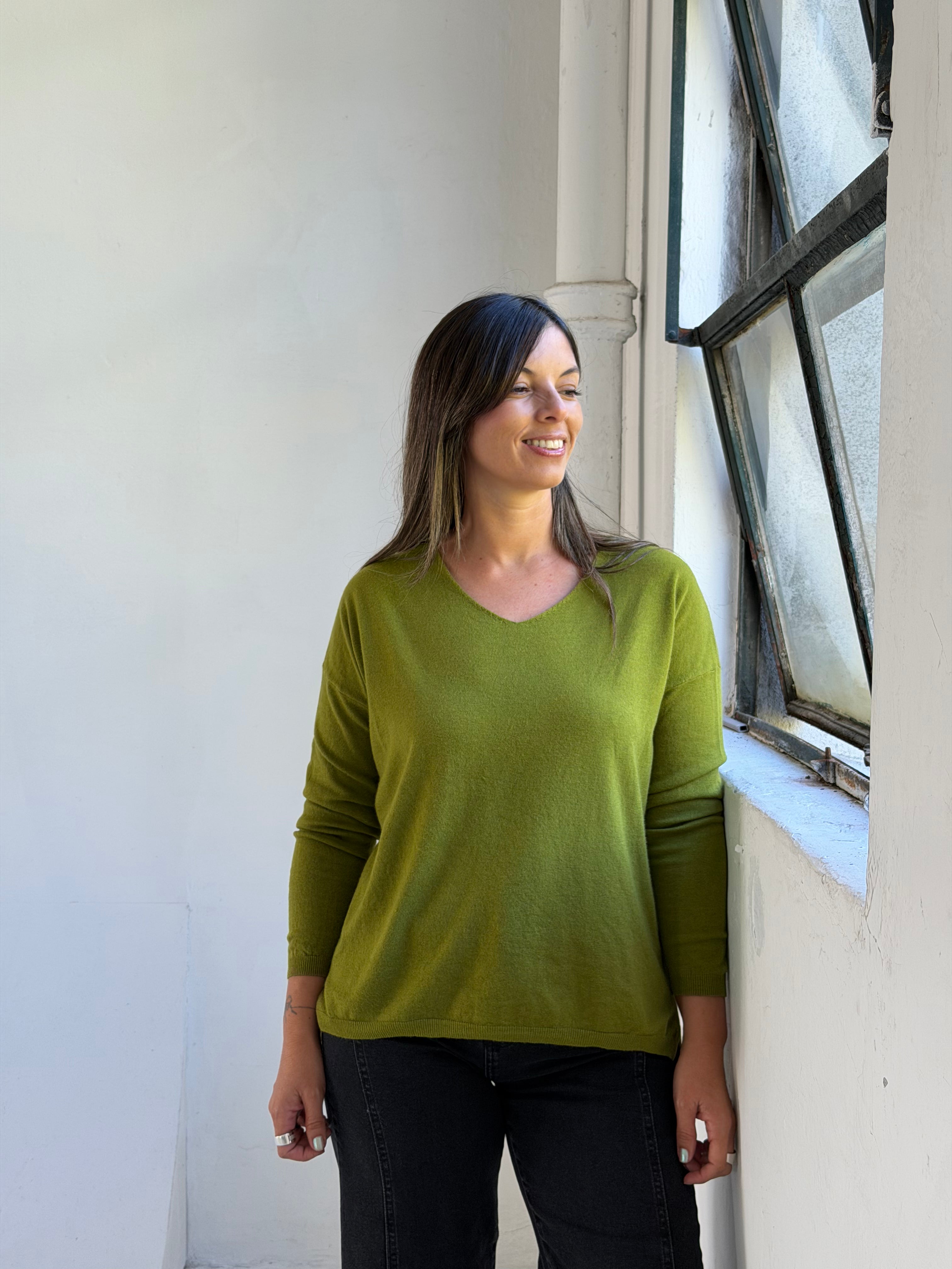 Sweater Roxlo Pistacho