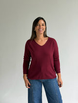 Sweater Roxlo Bordó