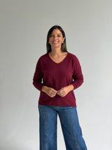 Sweater Roxlo Bordó