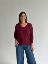 Sweater Roxlo Bordó