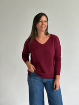 Sweater Roxlo Bordó