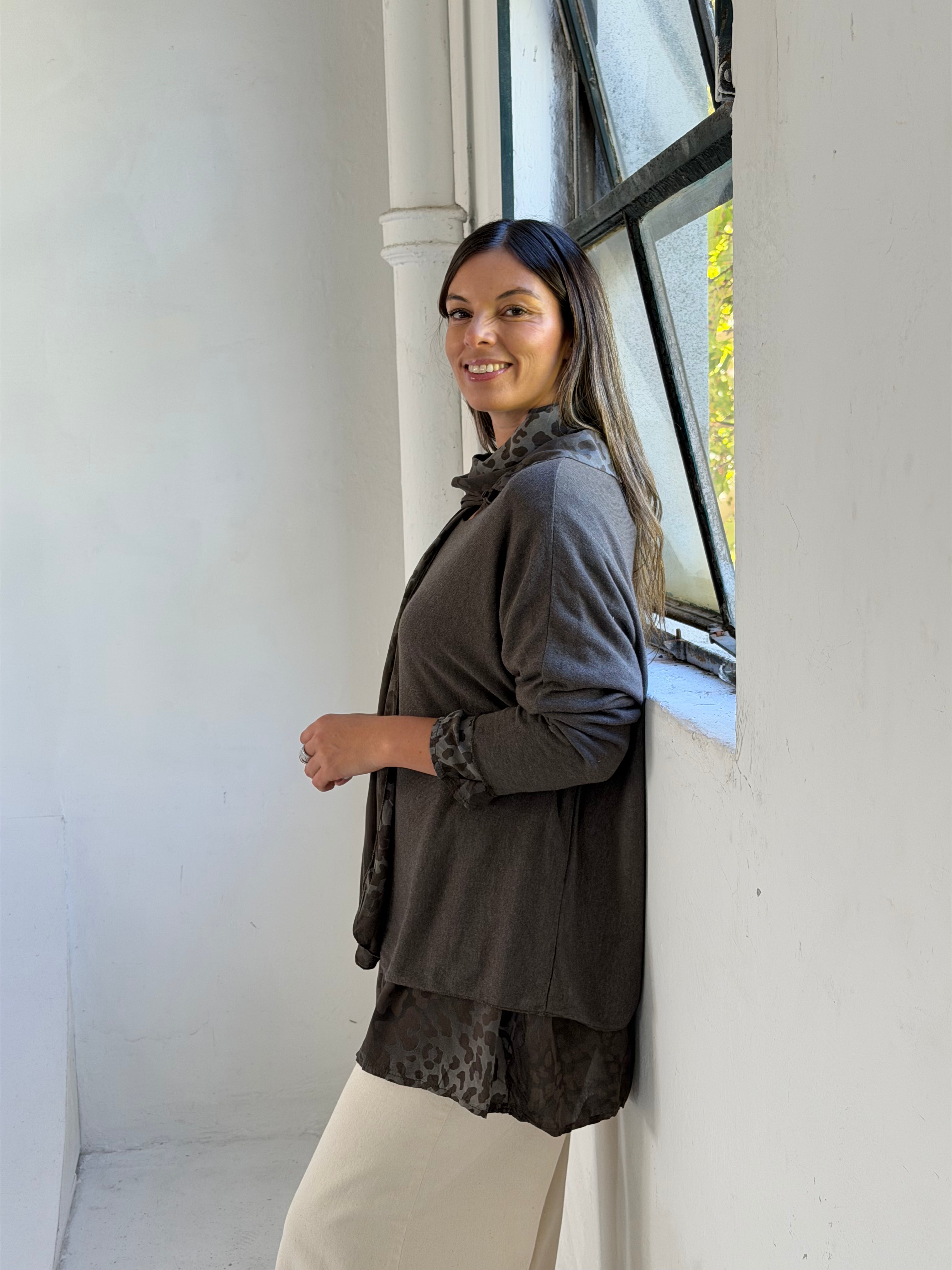 Sweater 3 en 1 Choco